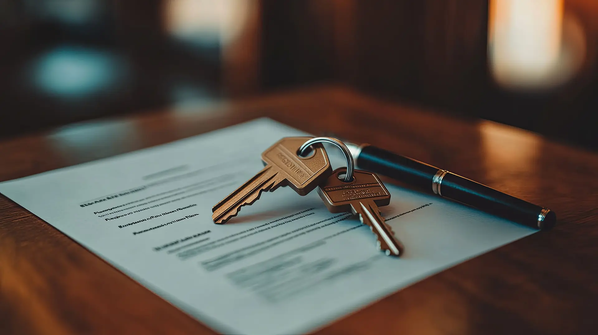 Advogado imobiliário analisando contrato de compra e venda em São Paulo